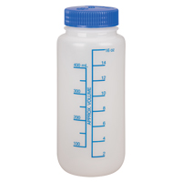Wide-Mouth Bottles, Round, 16 oz., Plastic HC678 | Ontario Packaging
