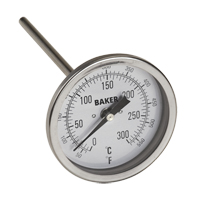 Bi-Metal Thermometers, Contact, Analogue, 50-550°F (0-260°C) IA267 | Ontario Packaging