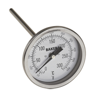 Bi-Metal Thermometers, Contact, Analogue, 50-550°F (0-260°C) IA269 | Ontario Packaging