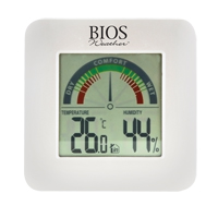 Hygrom&egrave;tres int&eacute;rieurs avec indicateur de confort BIOS, Contact, Num&eacute;rique, -58-158°F (-50-70°C) Ontario Packaging