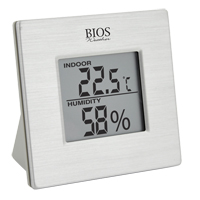 Thermom&egrave;tres int&eacute;rieurs pour humidit&eacute; & temp&eacute;rature, Contact, Num&eacute;rique, -58-158°F (-50-70°C) Ontario Packaging