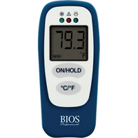 Thermom&egrave;tre alimentaire avec v&eacute;rification HACCP, Contact, Num&eacute;rique, -83,2 - 1999°F (-64 &agrave; 1400°C) Ontario Packaging