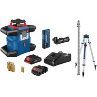 Revolve4000 Connected Self-Leveling Horizontal Rotary Laser Kit, 4000' (1219.2 m), 635 Nm IC596 | Ontario Packaging