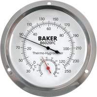 Dial Thermo-Hygrometer, 0% - 100% RH, 30 - 250°F (0 - 120°C) IC683 | Ontario Packaging
