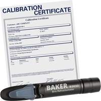 Refractometer with ISO Certificate, Analogue (Sight Glass), Br Ontario Packaging