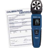 An&eacute;mom&egrave;tre &agrave; h&eacute;lices Bluetooth Smart avec certificat ISO, Enregistrement des donn&eacute;es, Gamme de v&eacute;locit&eacute; d'air de 0,6 - 25 m/sec/118 - 4921 pi/min/2,1 - 90 km/h/1,3 - 55,9 mi/h Ontario Packaging