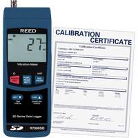 Vibromètre à enregistrement de données avec certificat ISO, 10% - 85% HR, 32°- 122° F ( 0° - 50° C ) IC989 | Ontario Packaging