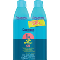 Kids Water Resistant Sunscreen, SPF 50, Aerosol Ontario Packaging