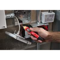 Dual Range Non-Contact Voltage Detector, 12 V - 49 V/50 V - 1000 V, Display & Sound Alert Ontario Packaging
