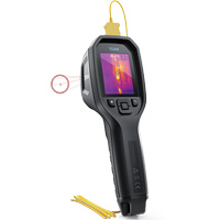 Cam&eacute;ra d'imagerie thermique IR 24:1 avec laser Bullseye et thermocouple de type K, 160 x 120 pixels, -10° - 45°C (14° - 113°F), 70 mK Ontario Packaging