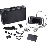 Ensemble de vid&eacute;oscope haute performance avec cam&eacute;ra HD double & longue sonde, 1280" lo x 720" la Affichage, 1024 x 600 pixels, 4,9 mm (0,19") T&ecirc;te de cam&eacute;ra Ontario Packaging
