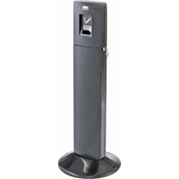 Metropolitan Smokers' Station, Free-Standing, Stainless Steel, 1.6 US gal. Capacity, 42-4/5" Height Ontario Packaging