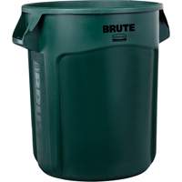 Vented Brute&reg; Waste Container, Plastic, 20 US gal. Ontario Packaging