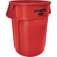 Round Brute&reg; Containers, Polyethylene, 32 US gal. Ontario Packaging