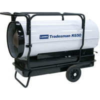 Tradesman<sup>®</sup> Forced Air Heater, Fan, Kerosene, 650,000 BTU/H JG962 | Ontario Packaging