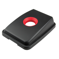 Waste Classification - Lid, Open Lid, Plastic, Fits Container Size: 17-1/4" x 12-1/2" Ontario Packaging