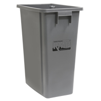 Recycling & Garbage Bin, Plastic, 16 US gal. Ontario Packaging