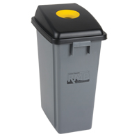 Recycling & Garbage Bin with Classification Lid, Plastic, 16 US gal. Ontario Packaging