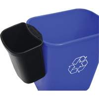 Waste Container, Deskside, Polyethylene, 4-1/4 US Qt. Ontario Packaging