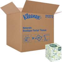 Kleenex<sup>®</sup> Naturals Boutique* Facial Tissue, 2 Ply, 7.8" L x 8.3" W, 95 Sheets/Box JK986 | Ontario Packaging