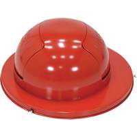 Drum Waste Disposal Top, Dome Lid, Metal, Fits Container Size: 23-1/2" Dia. Ontario Packaging
