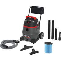 NXT Industrial Vacuum with Cart, Wet-Dry, 6 HP, 14 US Gal. (53 Litres) Ontario Packaging