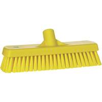 Brosse &agrave; r&eacute;curer pour planchers et murs, Crins Ferme, 12", Polyester, Jaune Ontario Packaging