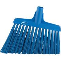 T&ecirc;te de balai oblique, Crins Extra-ferme, 12", Polyester, Bleu Ontario Packaging