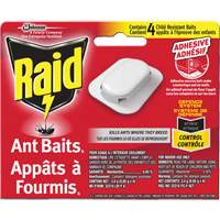 Raid&reg; Ant Bait Traps, 5" L x 6" W x 1" H Ontario Packaging