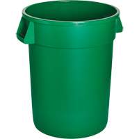 Waste Container, Polyethylene, 32 US gal. Ontario Packaging