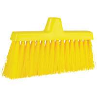 ColorCore Angle Head Broom, Medium Bristles, 10", Polypropylene, Yellow JM126 | Ontario Packaging