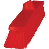 ColorCore Push Broom, Fine Bristles, 24", Polypropylene, Red JM130 | Ontario Packaging