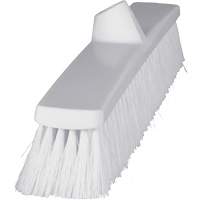 ColorCore Push Broom, Fine Bristles, 24", Polypropylene, White JM131 | Ontario Packaging