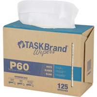Chiffons de premi&egrave;re qualit&eacute; P60 TaskBrand, Tout usage, 16-3/4" lo x 8-1/4" la Ontario Packaging