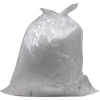 Industrial Garbage Bags, X-Strong, 26" W x 36" L, 1.2 mils, Clear, 45 L (12 Gal.) Capacity Ontario Packaging