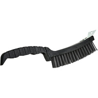 Brosse, Acier, 4 x 17 rangs de fils, Longueur 12" Ontario Packaging