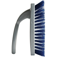 Iron Cleaning Brush, 6" L, Synthetic Bristles, Blue/White JM955 | Ontario Packaging