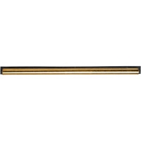 Window Squeegee Channel and Rubber, 12", Rubber, Brass Frame Ontario Packaging