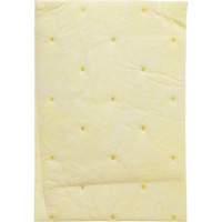 High Capacity Chemical Sorbent Pad, Hazmat, 14.5" x 9.25", 26.3 gal Absorbancy Ontario Packaging