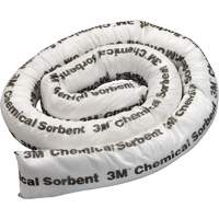 Chemical Sorbent Mini-Boom, Hazmat, 8' L x 3" W, 15.5 gal Absorbancy Ontario Packaging
