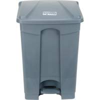 Step-On Garbage Can, Plastic, 12 US gal. Capacity Ontario Packaging