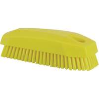 Hand Brush, Stiff Bristles, 5" Long, Yellow Ontario Packaging