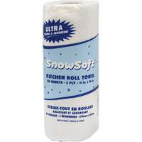 Snow Soft™ Premium Kitchen Towels, 2 Ply, 85 Sheets/Roll, 8" W, 11" L x JO039 | Ontario Packaging