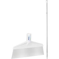 Grattoir &agrave; plancher avec manche, Blanc, 9-3/5" la x 55-9/10" lo Ontario Packaging
