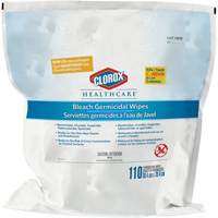 Healthcare<sup>®</sup> Disinfecting Bleach Wipes Refill, 110 Count JO249 | Ontario Packaging