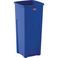 Untouchable&reg; Square Recycling Container, Bulk, Plastic, 23 US gal. Ontario Packaging