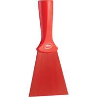 Nylon Scraper with Threaded Handle, Red, 4" W x 8" L JO629 | Ontario Packaging