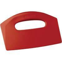 Bench Scraper, Red, 8" W x 5" L JO662 | Ontario Packaging