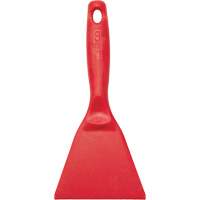 High Temperature Large Hand Scraper, Red, 4-1/4" W x 9-3/8" L JO683 | Ontario Packaging