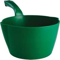 Round Bowl Scoop, Plastic, Green, 64 oz. Ontario Packaging